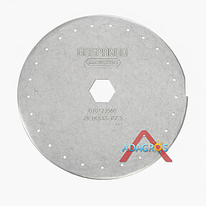 disc semănătoare floarea soarelui 26 găuri 2.5 mm Maschio Gaspardo G10123560R