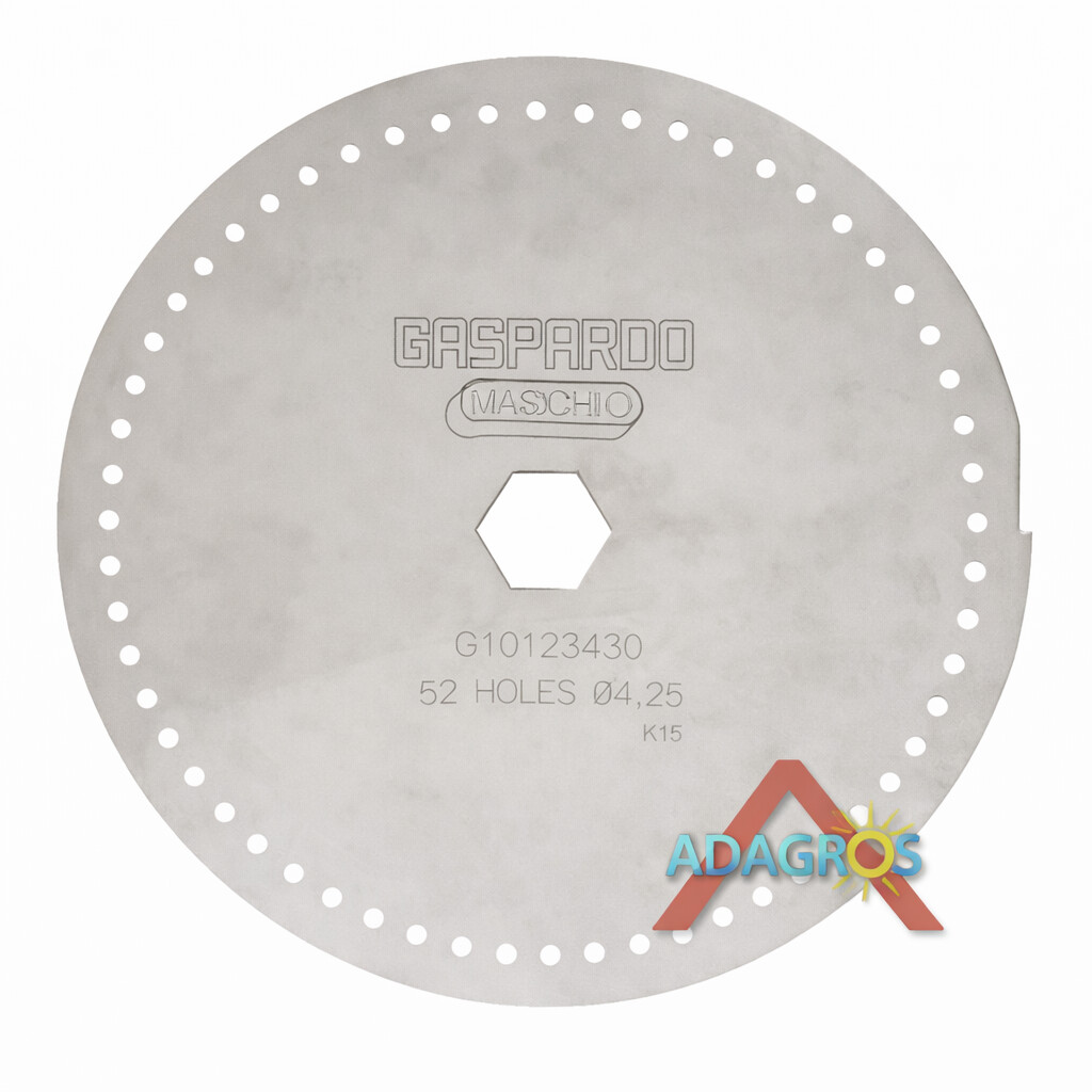 Disc semănătoare soia 52 găuri D4.25 Maschio G10123430R